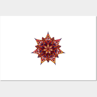 Star Mandalas 18 (Style:2) Posters and Art
